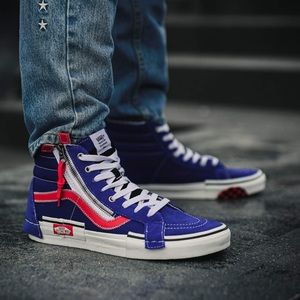 vans surf the web blue